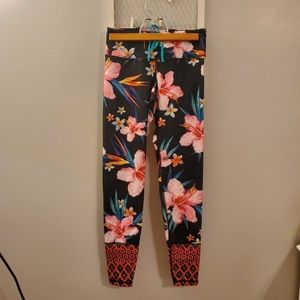 Tropical Floral Leggings